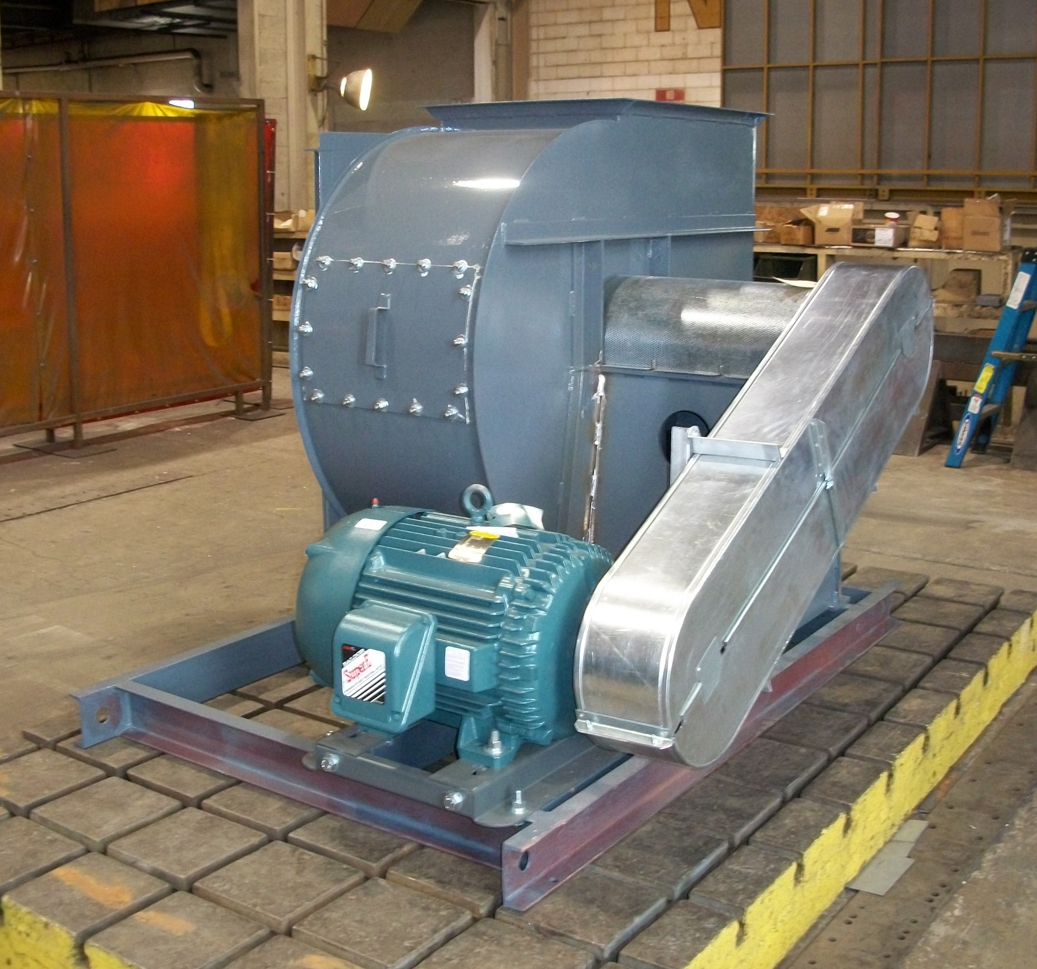 Contract Manufacturer of Industrial Fans, Housings, and Blowers Built To Your Design Contract Manufacturer of Industrial Fans, Housings, and Blowers Built To Your Design