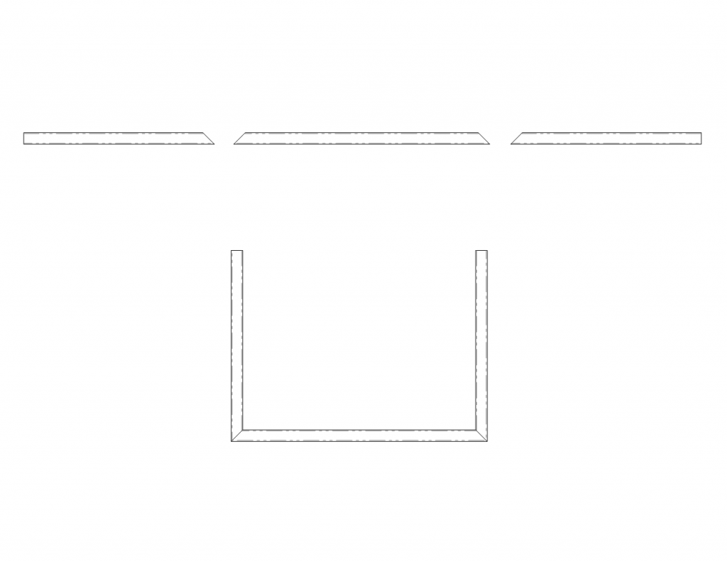 Original saw cut design